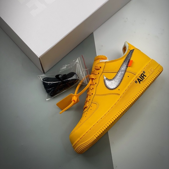 Off-White Other - Nike x Off-White Air Force 1 Low "University Gold"